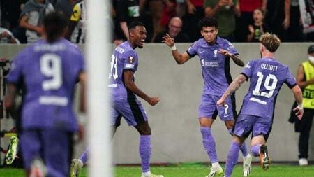 Liverpool come from behind to secure Europa League victory against LASK