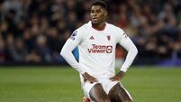 Manchester United striker Marcus Rashford unhurt after car crash