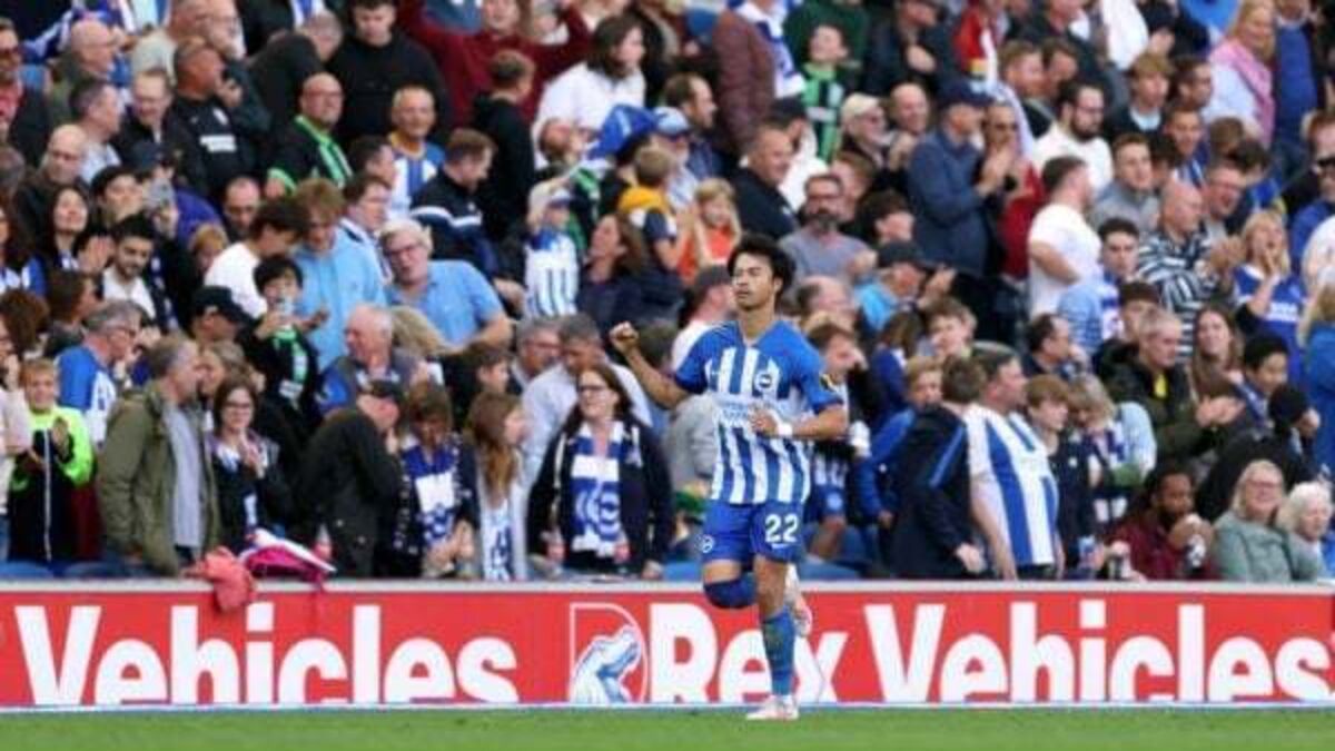 Brighton secure comeback win over Bournemouth thanks to substitute Kaoru Mitoma