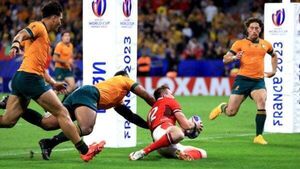 Wales book World Cup quarter-final spot by thrashing Eddie Jones’ Australia