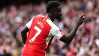 Bukayo Saka an injury concern for Arsenal’s trip to Bournemouth