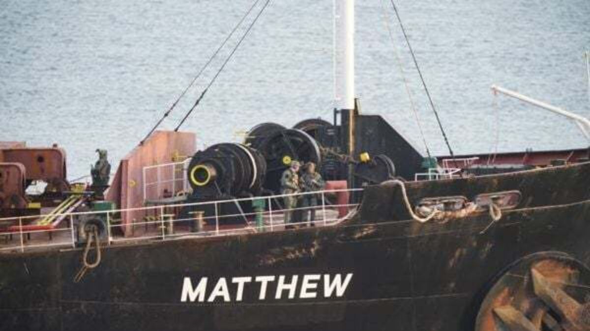Army Ranger Wing rappelled onto cargo ship after Naval Service warning shots
