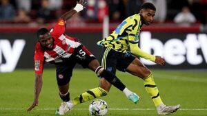 Reiss Nelson helps Arsenal edge past Brentford in Carabao Cup Reiss Nelson helps Arsenal edge past Brentford in Carabao Cup
