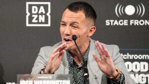 Josh Warrington vows to halt Leigh Wood’s rise as British pair prepare to fight