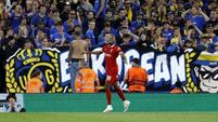 Ryan Gravenberch scores first goal for club as Liverpool labour to victory