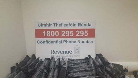 Man arrested as gardaí seize cannabis worth €720,000 at Dublin Airport