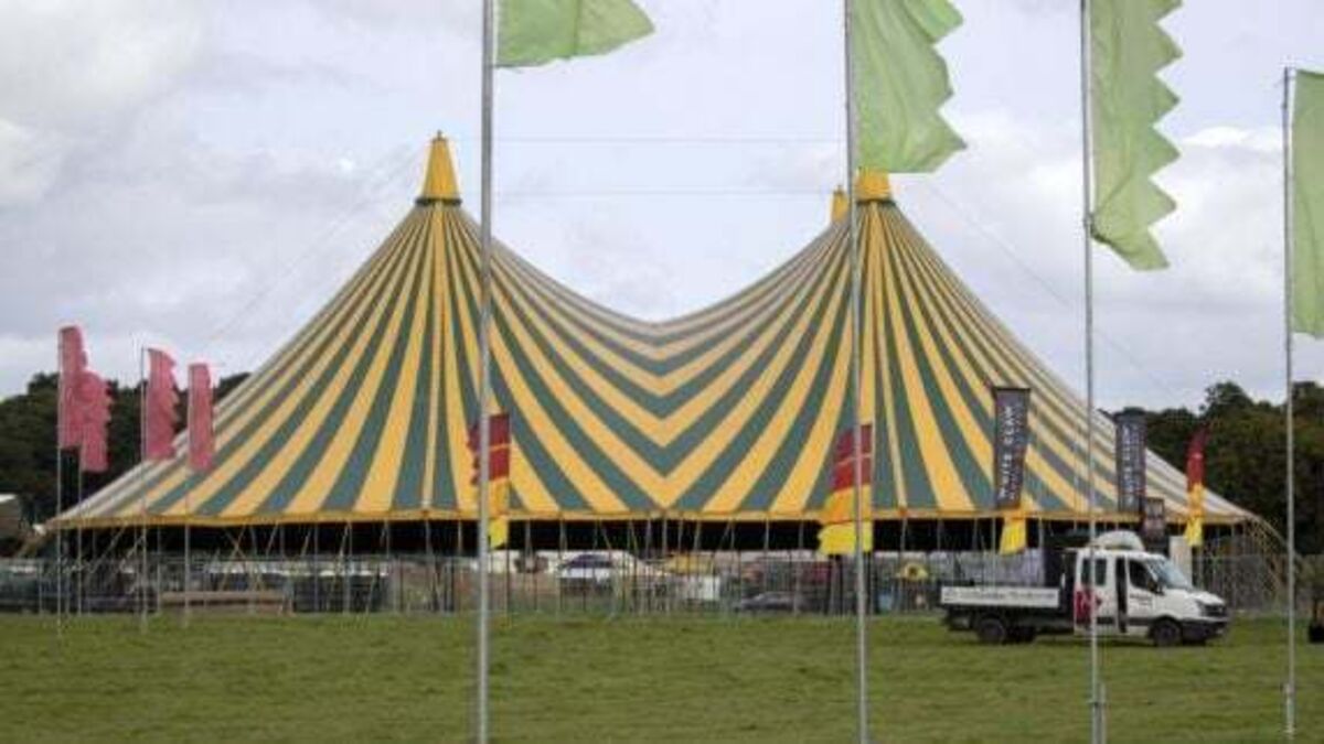 Ukraine refugees staying in tents at Stradbally to leave next Tuesday
