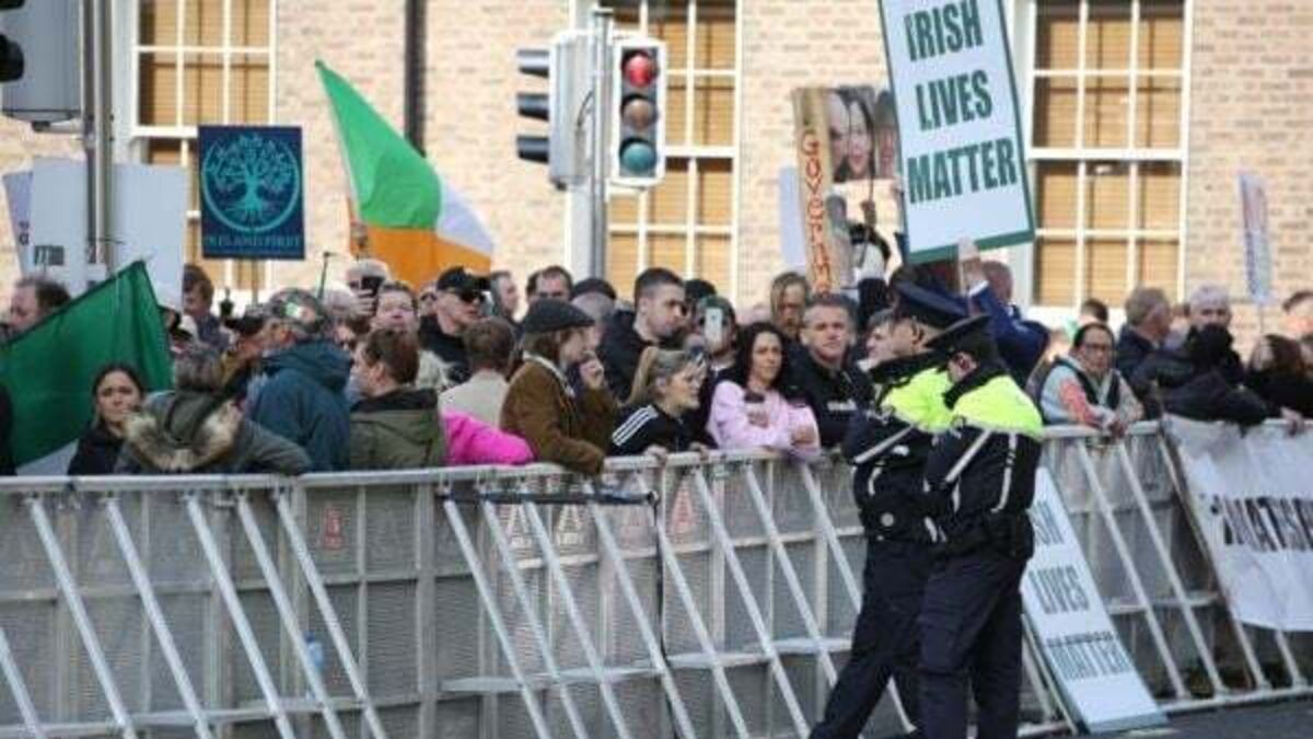 Dublin man pleads not guilty to public order charges connected to Dáil protests