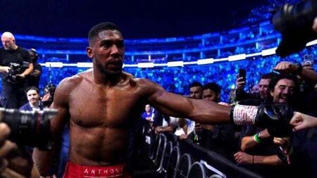 Anthony Joshua teases ‘mega-card’ of Wilder bout sharing bill with Fury v Usyk