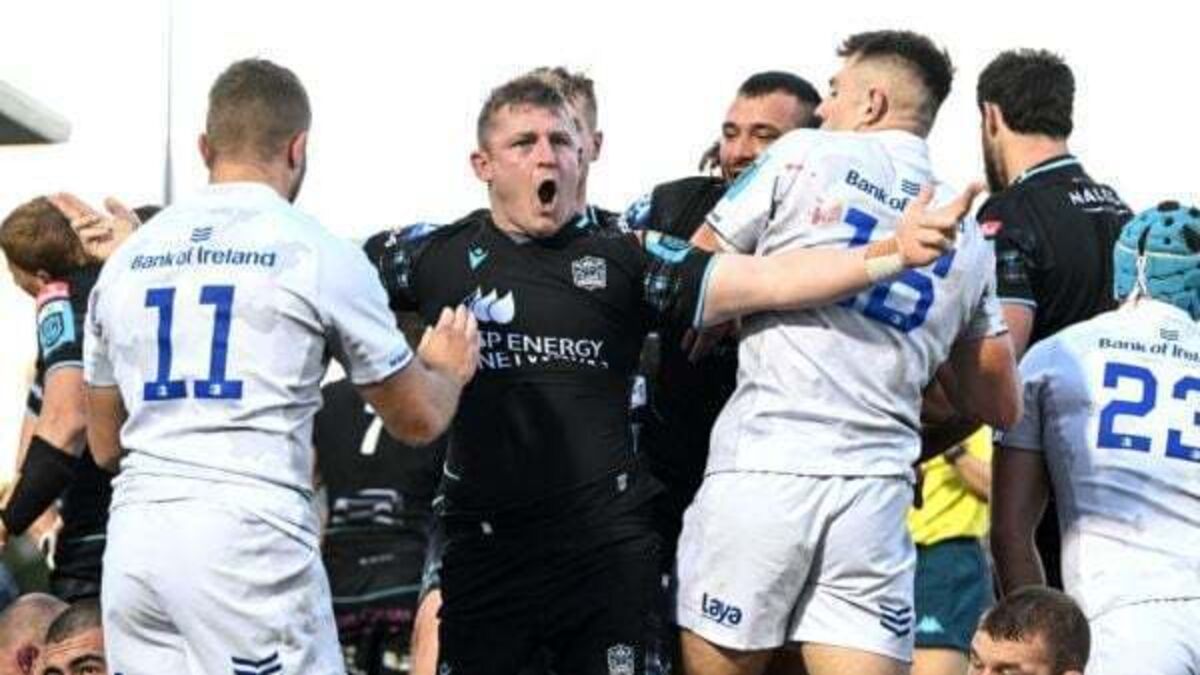 Glasgow power to opening URC victory over Leinster at Scotstoun