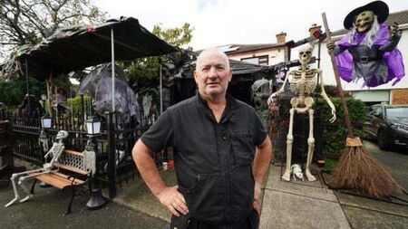 Dublin electrician transforms home into Halloween House of Horrors for charity
