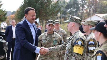 Varadkar visits demilitarised zone during trade mission to South Korea
