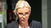 Caitriona Carey banned from driving for four years after withdrawing appeal