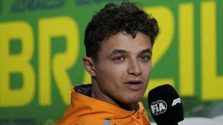 Lando Norris claims pole position for sprint race in Brazil