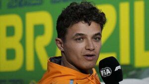 Lando Norris claims pole position for sprint race in Brazil Lando Norris claims pole position for sprint race in Brazil