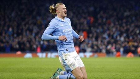 Erling Haaland back with a bang as Manchester City progress in Champions League