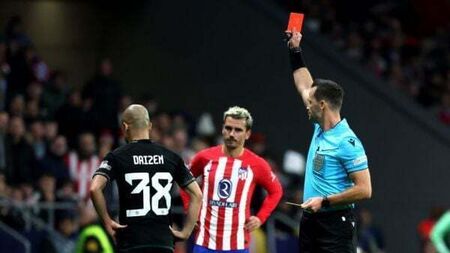 Daizen Maeda sent off as sorry Celtic are hit for six by Atletico Madrid