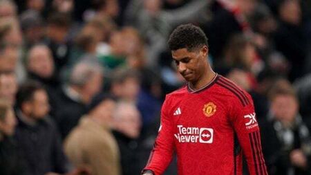 Erik ten Hag ‘not happy’ with Marcus Rashford’s form at Manchester United