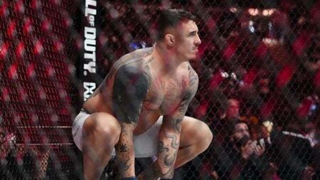 Tom Aspinall beats Sergei Pavlovich to become UFC interim heavyweight champion