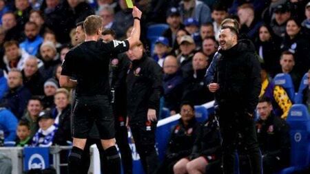 I don’t like English referees – Roberto De Zerbi unhappy after Brighton held