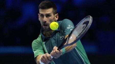 Novak Djokovic to finish 2023 ranked world number one after beating Holger Rune