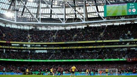 FAI Cup final was ninth highest attended cup final in Europe