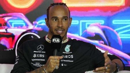 Enjoy the show: Lewis Hamilton tells critics to appreciate what happens in Vegas
