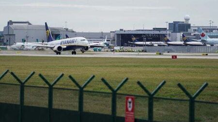 Man arrested on suspicion of human trafficking at Dublin Airport