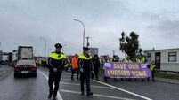 Protestors blockade Rosslare Europort opposing international protection accommodation