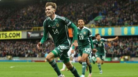 Northern Ireland end poor Euro 2024 qualifying campaign with win over Denmark