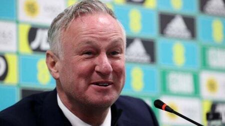 Michael O’Neill calls Northern Ireland win over Denmark step in right direction