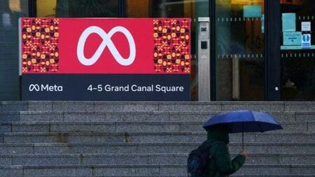 Average weekly revenues at Irish arm of Facebook owner climb to €1.1bn