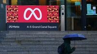 Average weekly revenues at Irish arm of Facebook owner climb to €1.1bn