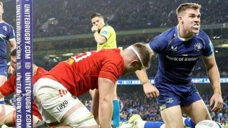 Leinster defeat defending champions Munster in URC