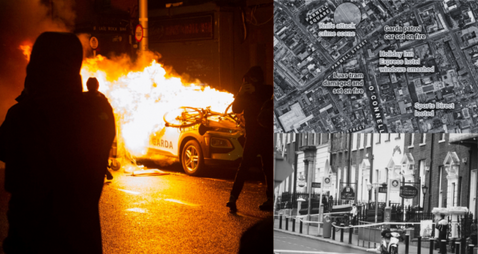 Dublin stabbings and riots: A visual guide to how events unfolded