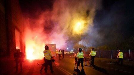 Three police officers injured ahead of Aston Villa match with Legia Warsaw