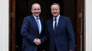Martin praises Cameron after discussion on Stormont and Gaza crisis