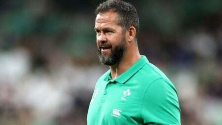 Ireland head coach Andy Farrell signs new deal until end of 2027 World Cup