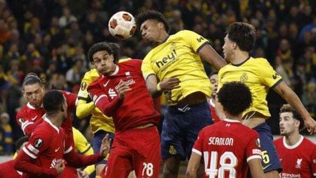 Youngest European team in Liverpool’s history beaten at Union Saint Gilloise