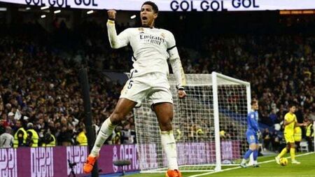 Jude Bellingham on target again as Real Madrid beat Villarreal