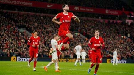 Liverpool hit five against West Ham to reach Carabao Cup semi-finals