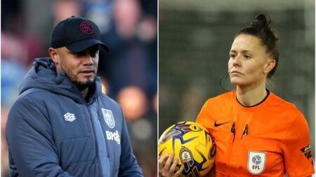 Burnley boss Vincent Kompany welcomes Rebecca Welch appointment for Fulham clash