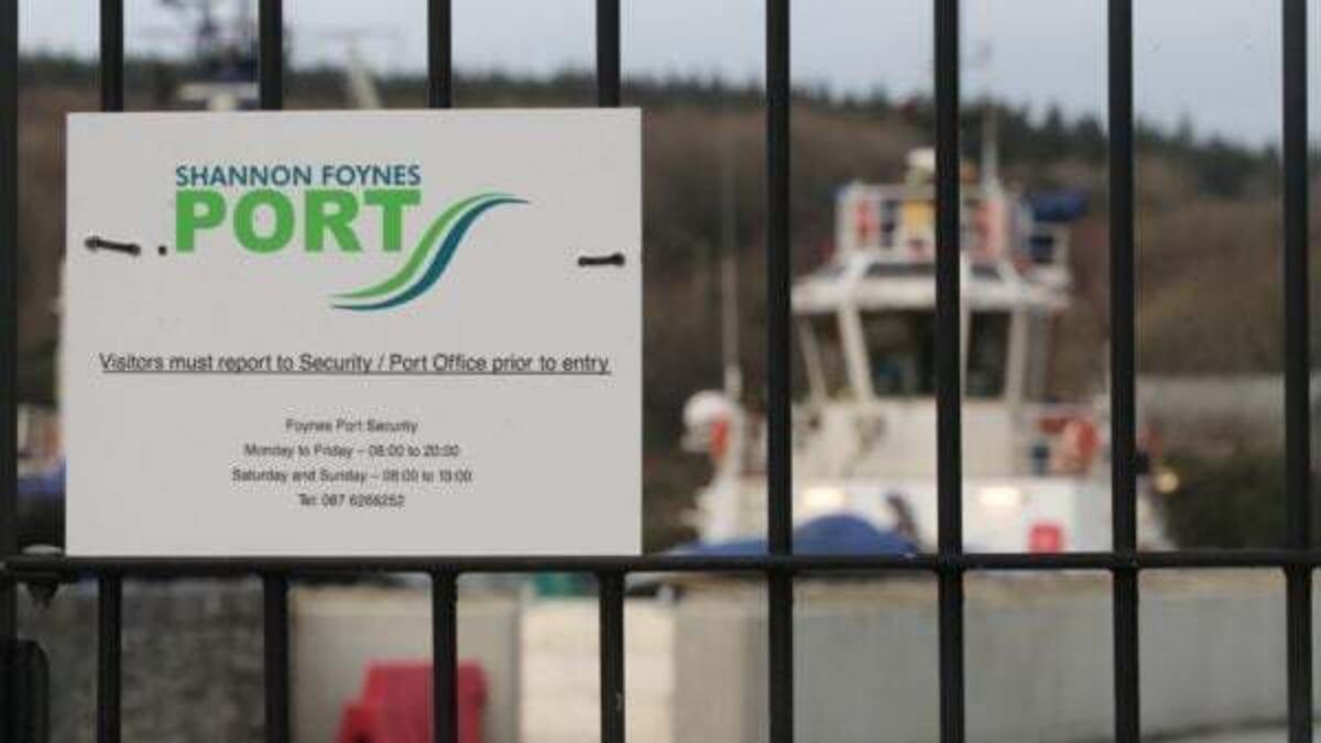 Five men arrested in connection to cocaine seized on Limerick cargo ship
