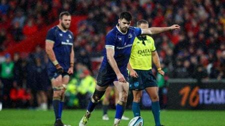 Harry Byrne boots Leinster to attritional victory over Munster