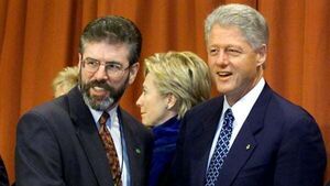 Clinton and Adams had ‘circular’ decommissioning row in White House Clinton and Adams had ‘circular’ decommissioning row in White House