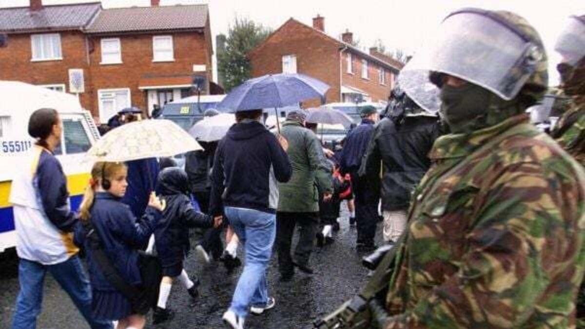 Protest at Catholic girls school a sign of ‘deeper malaise’ in Northern Ireland
