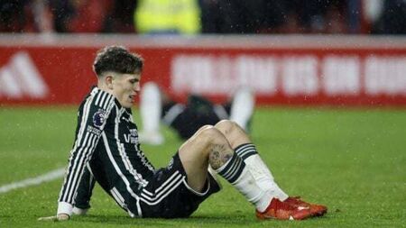 Nottingham Forest battle to victory as Manchester United end 2023 with defeat