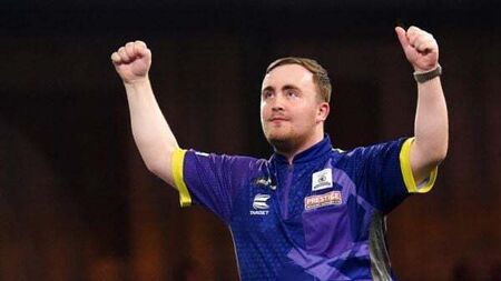 Luke Littler dares to dream after defeating idol Raymond van Barneveld