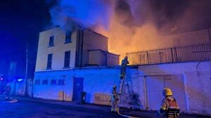 Bacik concerned about 'sinister actors' after fire in planned homeless accommodation Bacik concerned about 'sinister actors' after fire in planned homeless accommodation