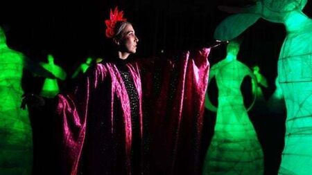 Illuminated artworks exhibition opens at National Botanic Gardens
